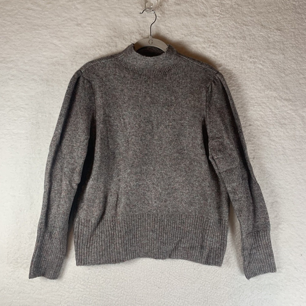 Marled Reunited Clothing‎ Cozy Puff Sleeve Mock Turtleneck Sweater XL NWOT 5964